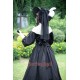 Surface Spell Gothic The Countess Lantern Sleeve One Piece(Full Payment Without Shipping)